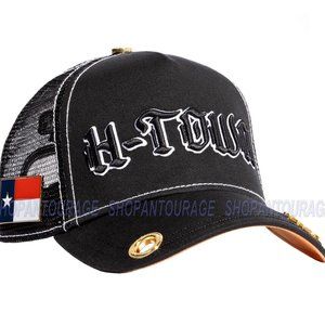 Red Monkey H-Town "Houston" Black RM1388 Limited Unisex Trucker Snapback Hat Cap